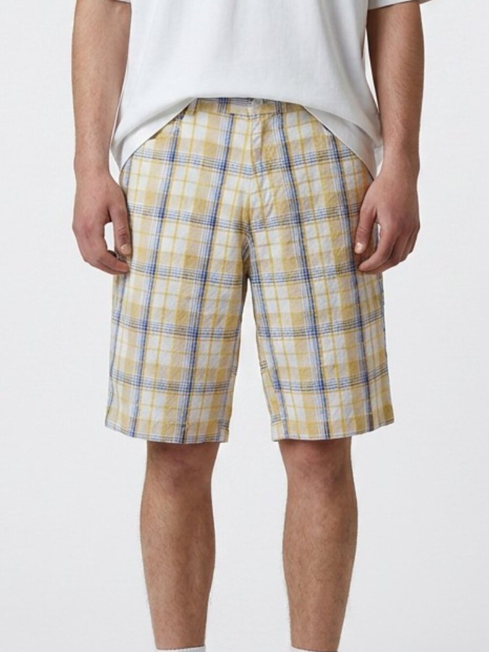 Beyond The Limit Plaid Shorts (Size 40)
